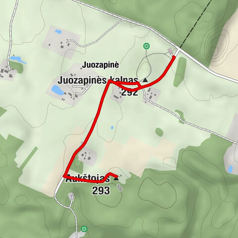 Juozapinė - Juozapinės kalnas - Aukštojas