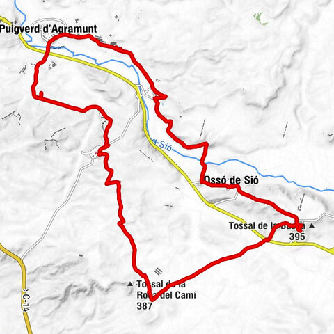 Puigverd d'Agramunt - lo Calvari - Sant Pere - Sant Miquel