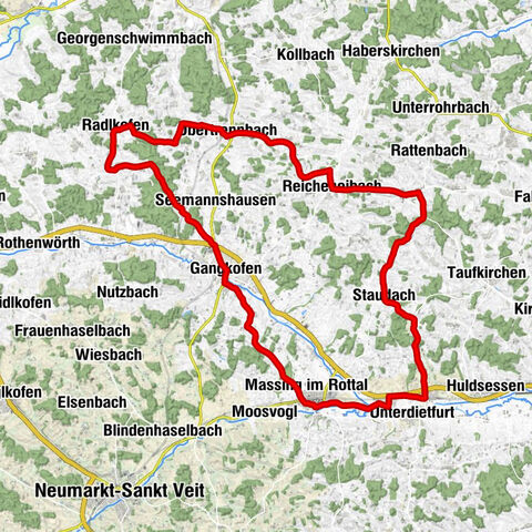 Massing im Rottal - St. Corona - St. Johannes der Täufer - Marktkapelle "Sieben Schmerzen Mariens"