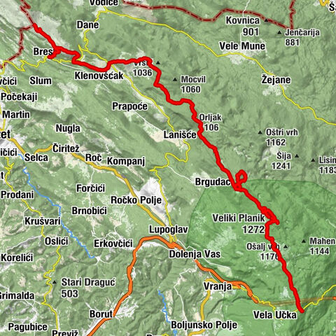 Špičasti vrh - Žbevnica - Veliki Planik - Poklon