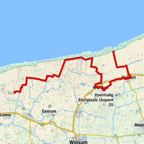 R.K. Willibrorduskerk - Herberg restaurant Molenrij - Hervormde Kerk - Noordpolderzijl