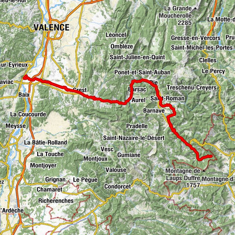 Livron-sur-Drôme - Temple - Église Saint-Martin - La Bâtie-des-Fonds