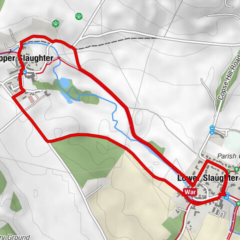 Lower Slaughter - Saint Peter - Upper Slaughter