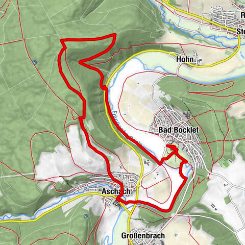 Bad Bocklet - Aschach - Hubbrünnchen