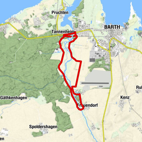 Divitz-Spoldershagen - Frauendorf - Jorgos - Barth