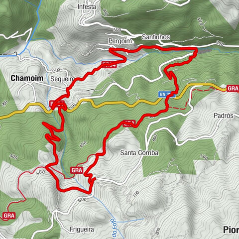 Chamoim - Pergoim - Chão de Pinheiro - Sequeirós