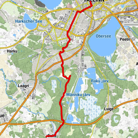 Tallinn - Nõmme Baptistikogudus - Saku alevi palvemaja - Saku