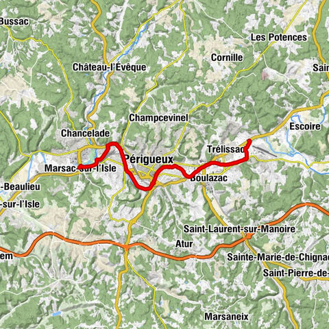 Coulounieix-Chamiers - Moulin Neuf - Marsac-sur-l'Isle