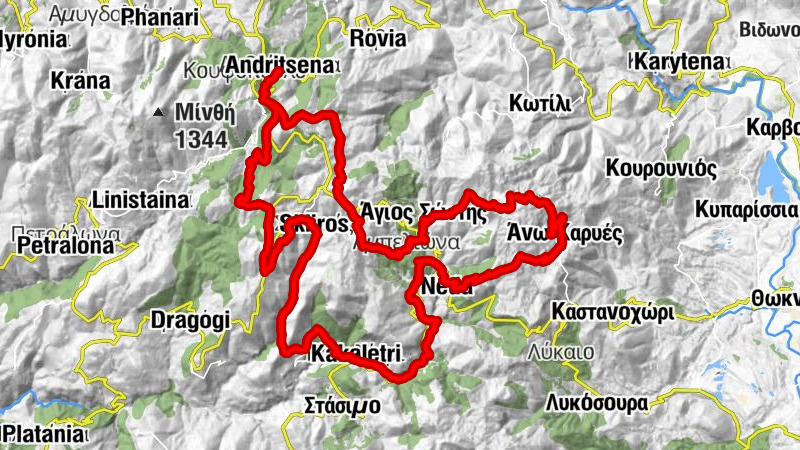 Αμπελιώνα - Εξωκκλήσι - Εστιατόριο - Αγια Μαρίνα