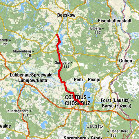 Sabrodt - Swieten-Berg - Bosche-Berg - Mitte