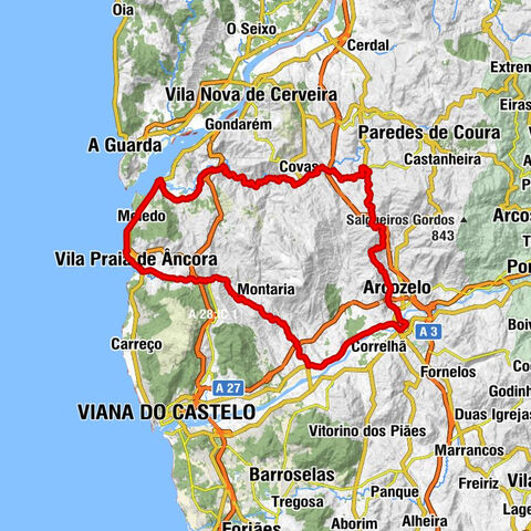 Igreja Matriz de Caminha - Capela de Santo António - Igreja da Nossa Senhora da Conceição - Capela de São João