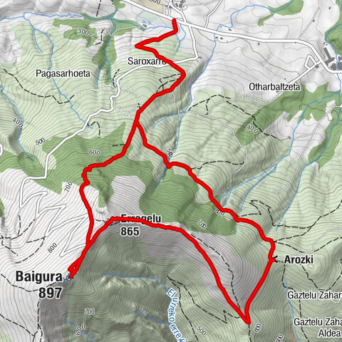 Macaye - Baigura - Erregelu - Irissarry