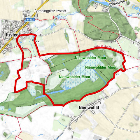 Itzstedt - Sibirien - Norderbeste - Nienwohld