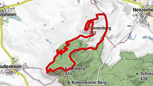 Ippesheim - Kapellberg - Tannenberg - Willanzheim
