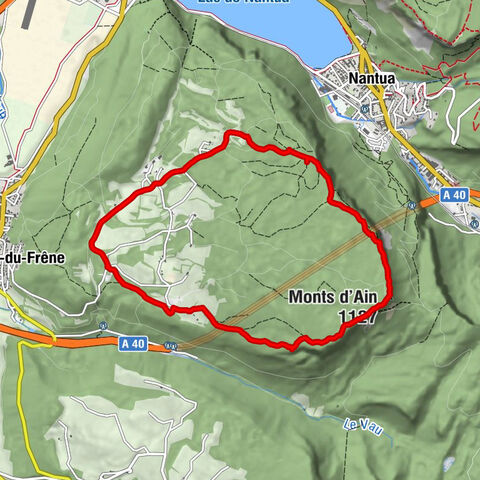 Saint-Martin-du-Frêne - Monts d'Ain - La Greye - La Ville