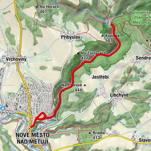 Nové Město nad Metují - Narození Panny Marie - Peklo
