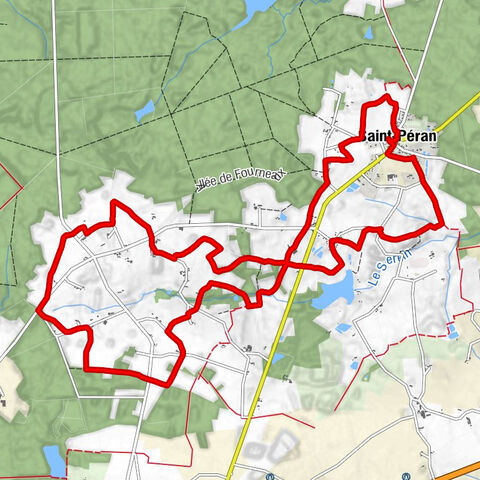 Église Saint-Pierre-et-Saint-Péran - Saint-Péran - La Basse Besnardière - La Chapelle de Coganne