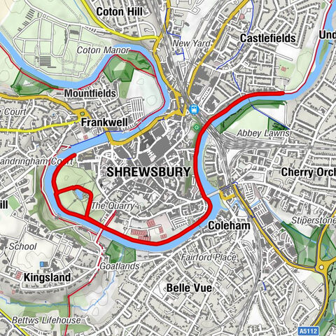 Shrewsbury - Coleham - Frankwell