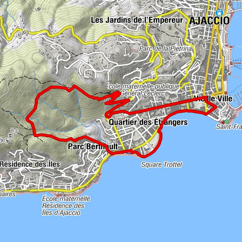 Ajaccio - Grotte du Casone - Oratoire Saint-Jean-Baptiste - Vieille Ville