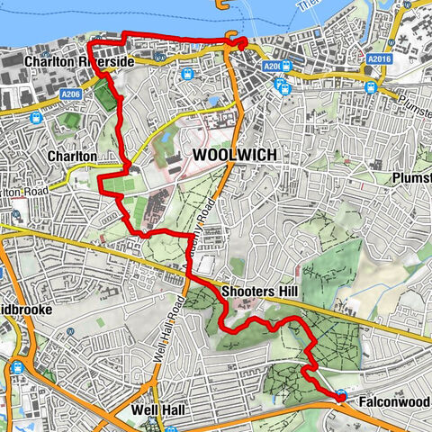 Callis Yard - Ilford - Cox's Mount - Falconwood