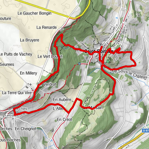 Saint-Romain - Le Marsain - Orches - Chapelle Saint-Marc