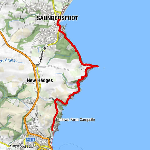 Saundersfoot - Tenby - Waterwynch