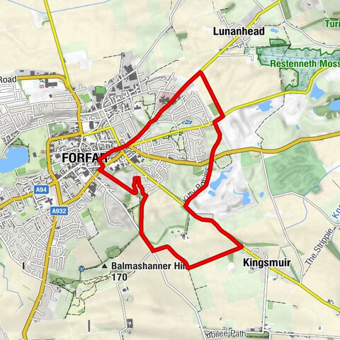 Forfar - Kingsmuir - Welton Corner
