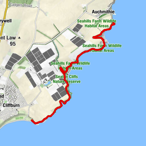 Arbroath - The Crusie - The Blowhole - Smuggler's Cave