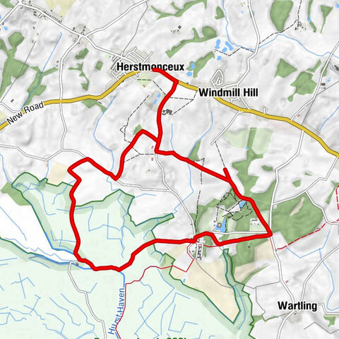 Herstmonceux - Herstmonceux Free Church - All Saints' Church - The Sundial Restaurant