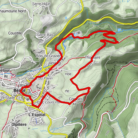 Église Saint-André - Besse - Les Courtes - Le Pont du Roy