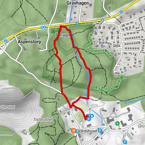 Sala kommun - Gravhagen - Åshagen - Aspenstorp