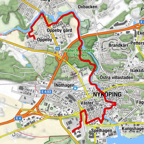 Nyköpings kommun - Nyköping - Oxbacken - Oppeby