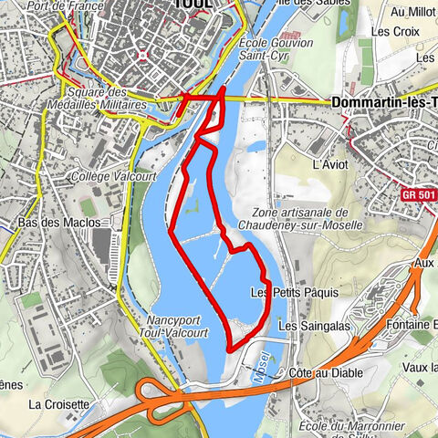 Toul - La Baignade des Chevaux - Le Jard