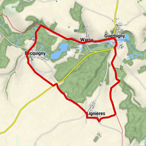 Guerbigny - Lignières - Église Saint-Martin - Église Saint-Marie-Madeleine