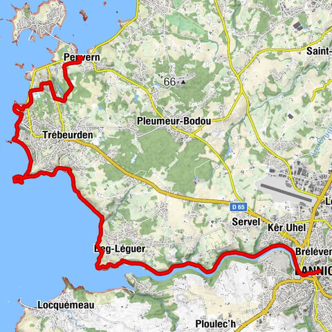 Brélévenez - Lannion - Église Saint-Jean-du-Baly - Penvern