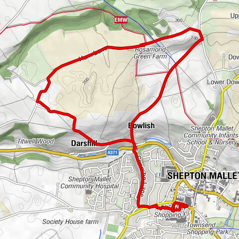 Shepton Mallet - Bowlish - Darshill