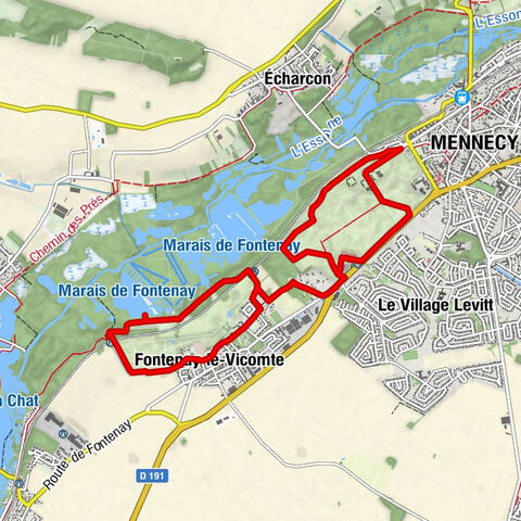 Observatoire de l'Étang aux Moines - Les Jardins d'Hermès - Église Saint-Rémy - Fontenay-le-Vicomte