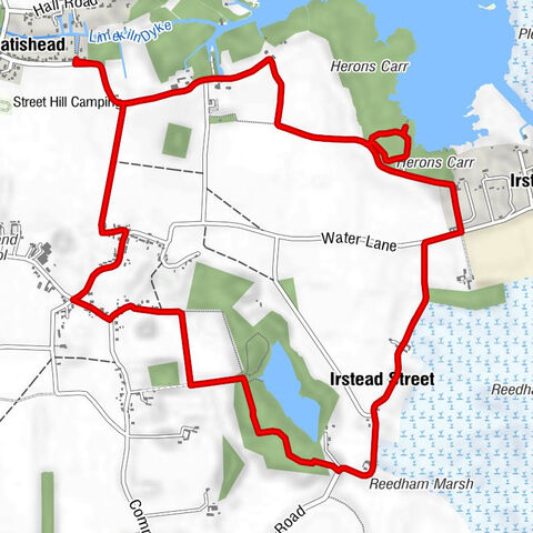 Neatishead - Barton Broad Boardwalk - Irstead - Irstead Street