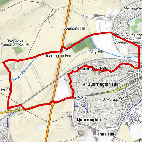 Quarrington Hill - Kingdom Hall of Jehovah’s Witnesses - Sleaford - Quarrington