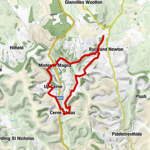 Minterne Magna - St Andrew - St. Mary's - Buckland Newton