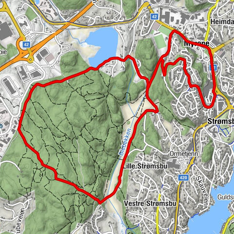 Arendal - Lille Strømsbu - Solli