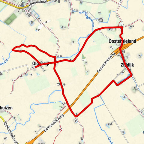Paapstil - Oldenzijl - Honderd - Zijldijk