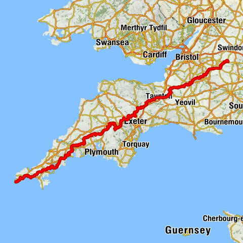 Carn Lês Boel - Stowe's Hill - Glastonbury Tor - Avebury