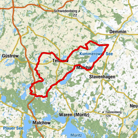 Linstow - Malchin - Neukalen - Zietlitz