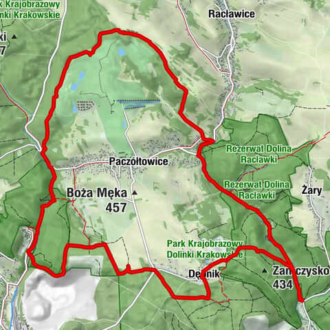 Żary - Schronisko K_Sandry - Kościół Nowoczesny - Dębnik