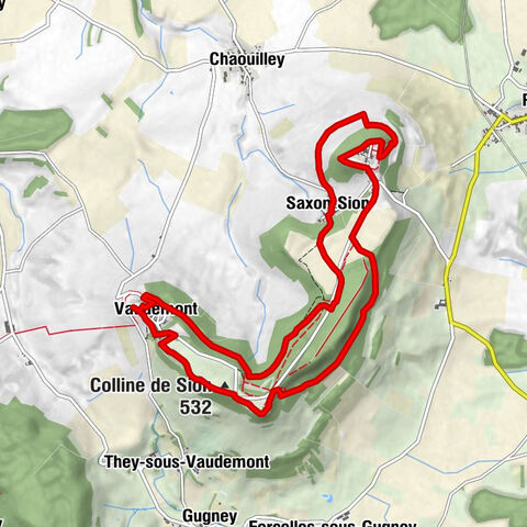 Colline de Sion - Saxon-Sion - Église Saint-Gengoult