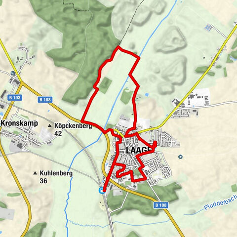 Laage (Meckl) - Stadtkirche Laage - Die Stadtscheune - Mariä Himmelfahrt