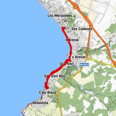 Palma - Son Verí - Cova Baixa o Cova Verda - Es Rentador de Sa Senyora