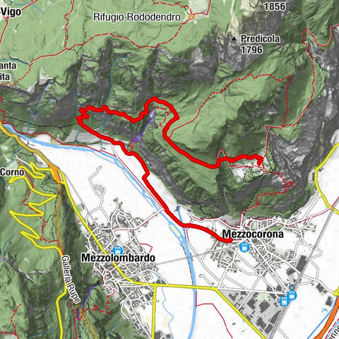 Mezzocorona - Strada delle Longhe - Monte di Mezzocorona