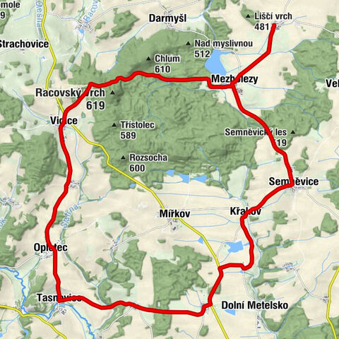 Buková - Povýšení Svatého Kříže - Mezholezy - Kostel svatého Václava